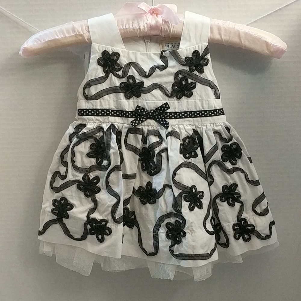Children's Place black and white dress